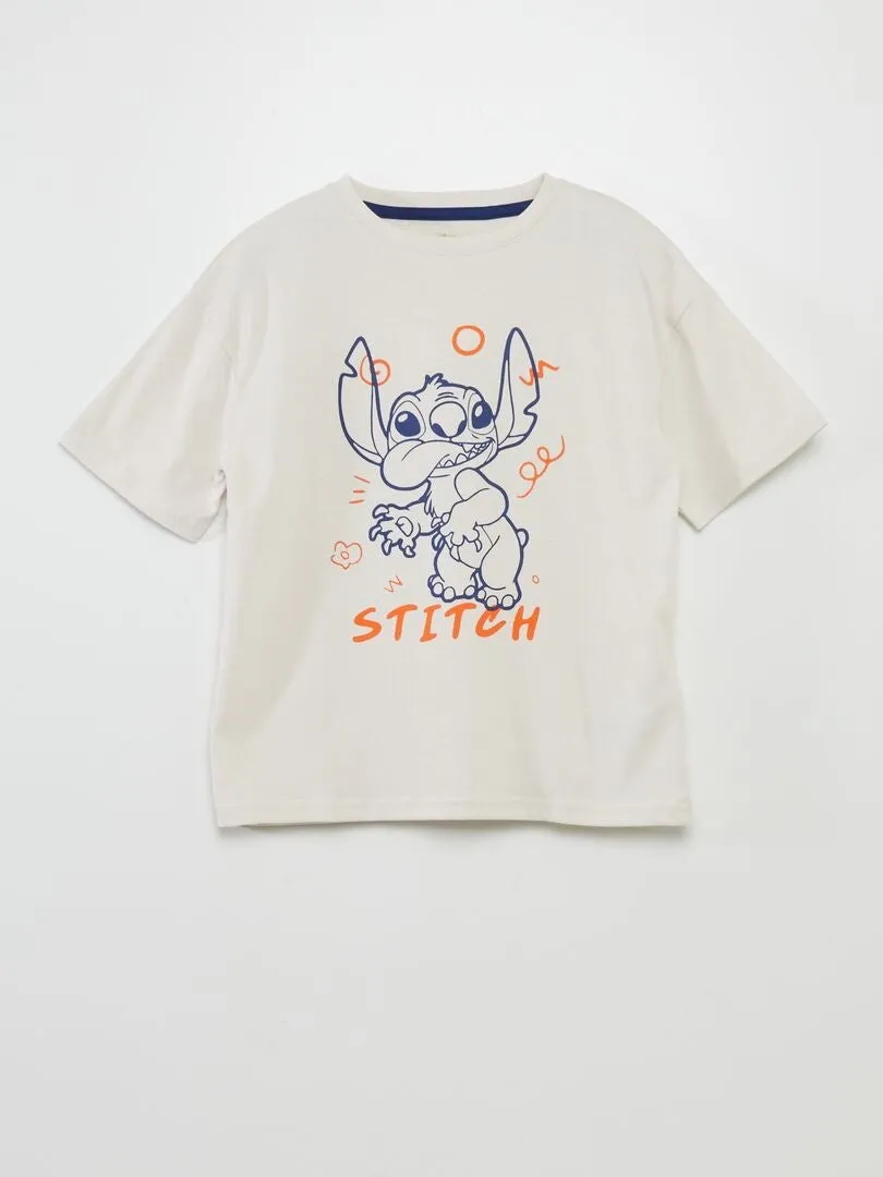 CAMISETA ESTAMPADA 'DISNEY'  GRIS