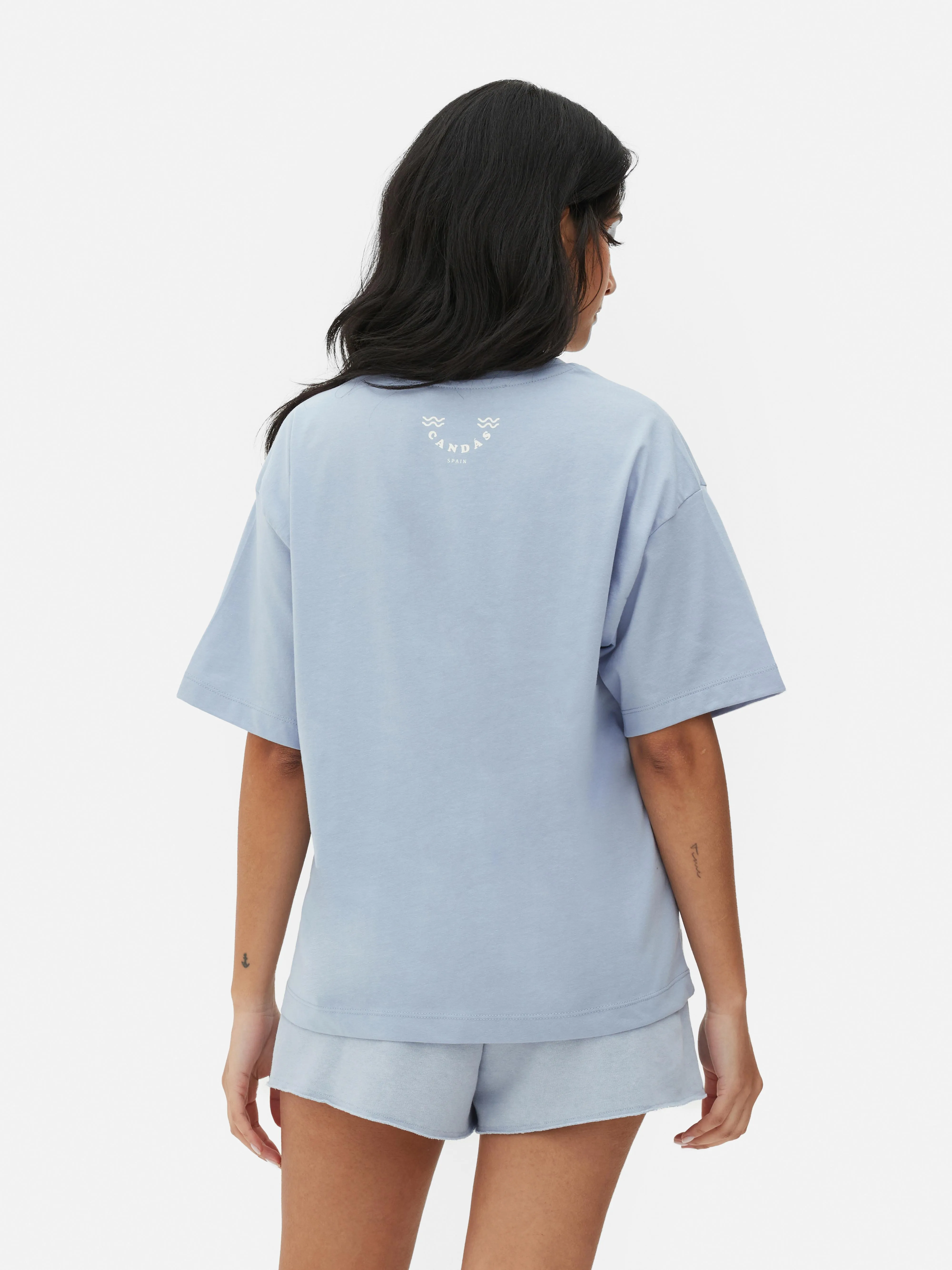 Camiseta extragrande de Paula Echevarría