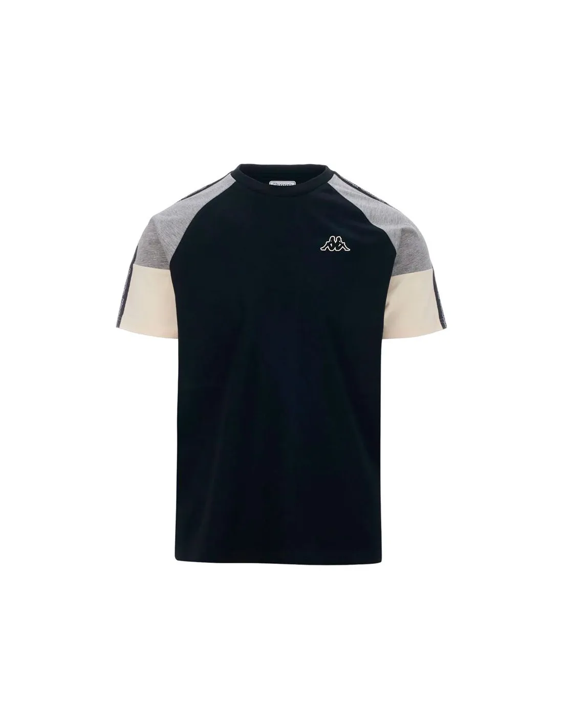 Camiseta Kappa Ipool Active Man Hombre Grey Ultimate Mel/White Natura