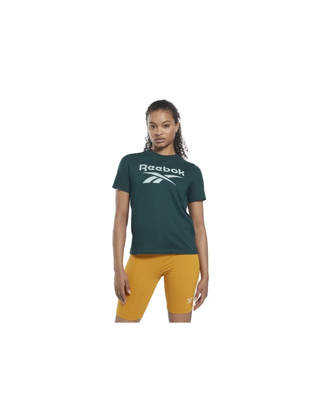Camiseta Reebok Identity Mujer Green