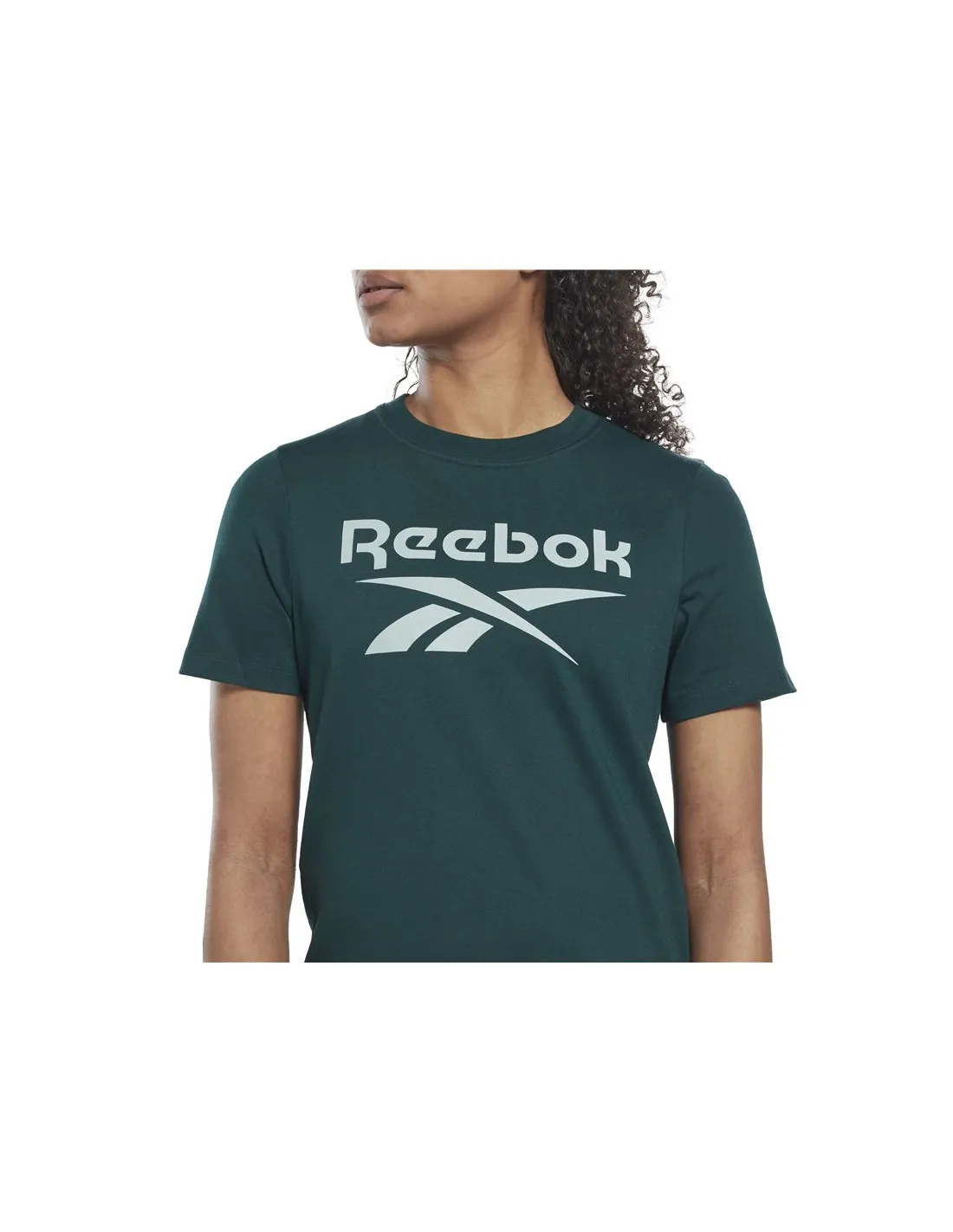 Camiseta Reebok Identity Mujer Green