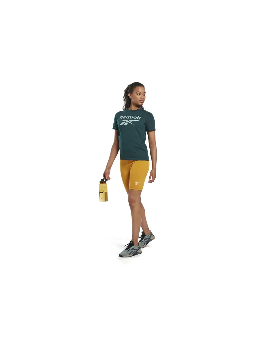 Camiseta Reebok Identity Mujer Green
