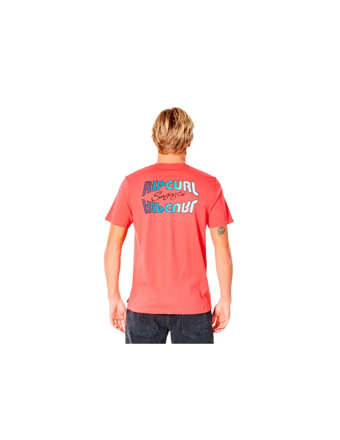 Camiseta Rip Curl Surf Revival InvertedRed Hombre