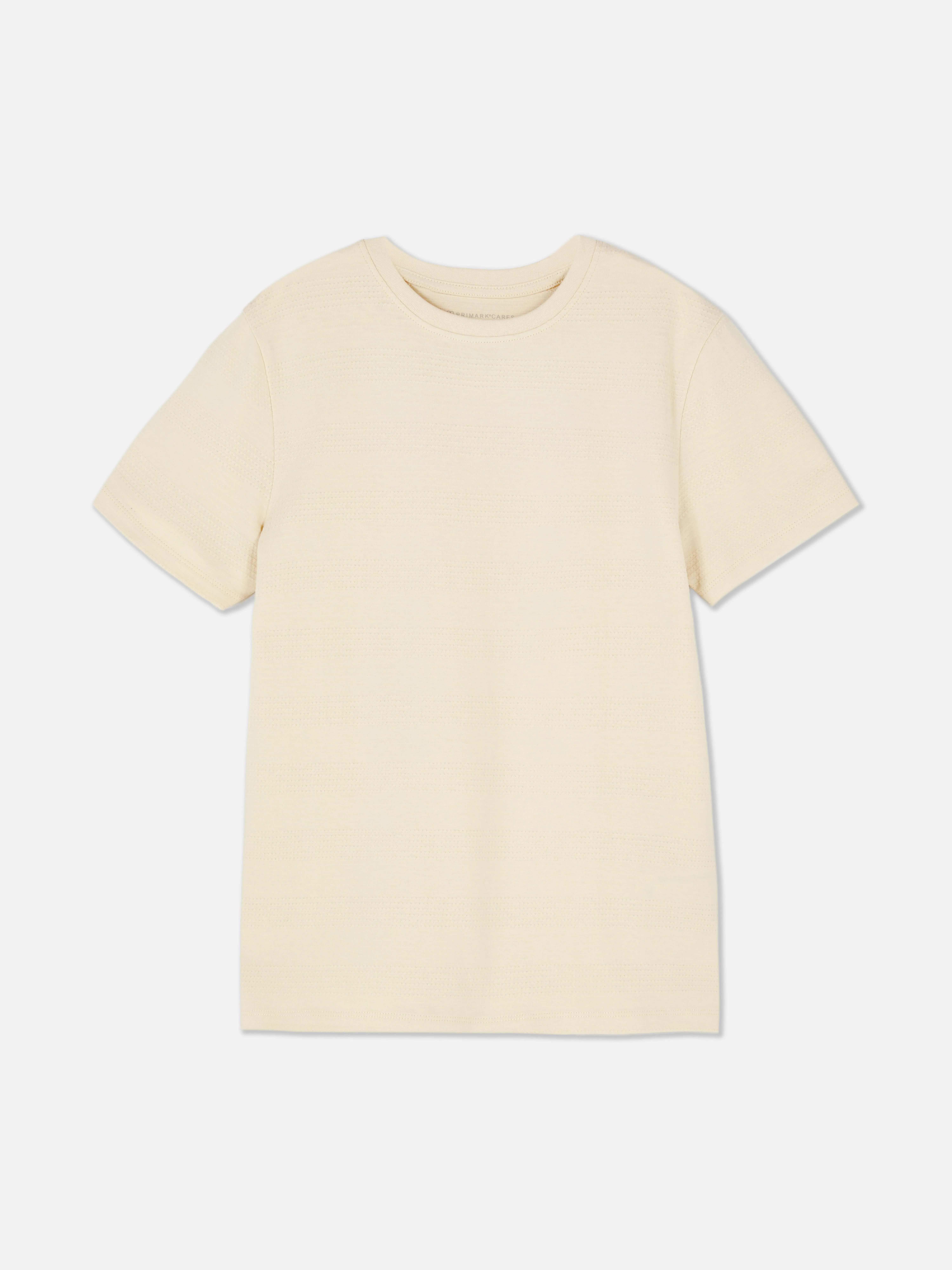 Camiseta texturizada a rayas