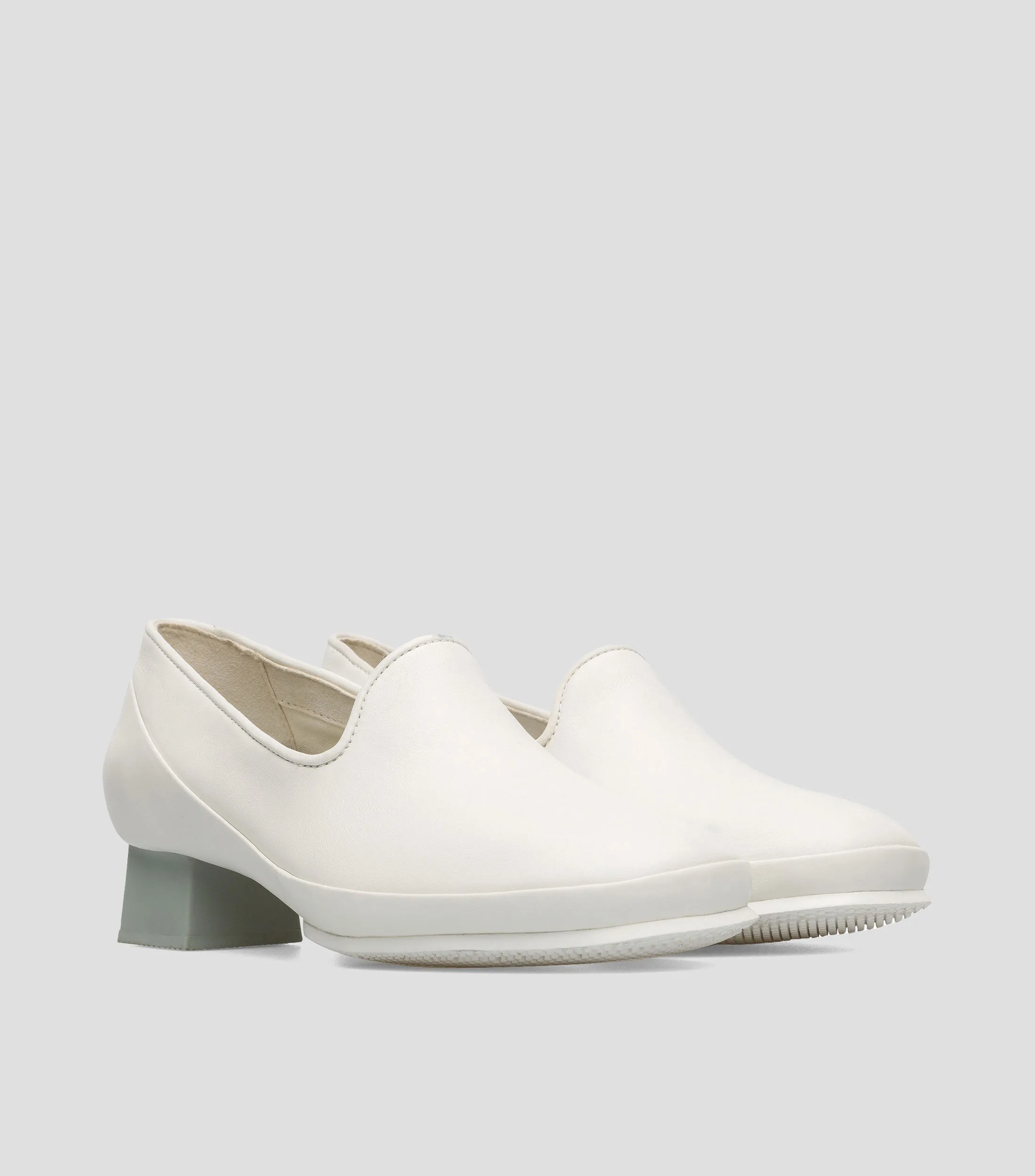 Camper Zapatillas pump con tacón bajo ancho Mujer