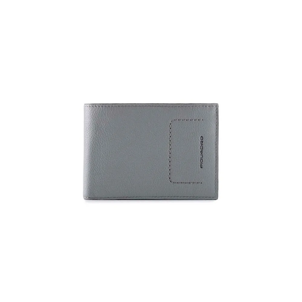 Cartera de Piel Piquadro PU1392W86/GR Color Gris