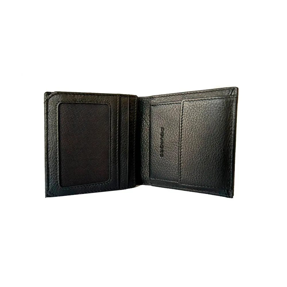 Cartera Piquadro PU1741P16/CLAS Color Gris y Negro