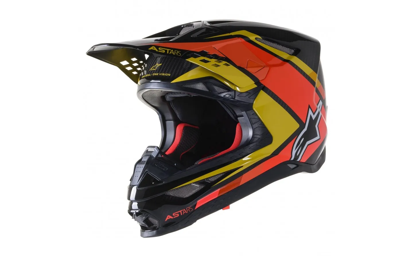 CASCO ALPINESTARS SUPERTECH M10 CARBON META 2 NEGRO GRIS |83002221549|