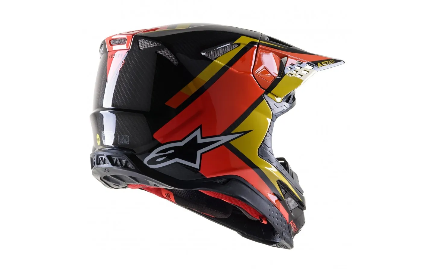 CASCO ALPINESTARS SUPERTECH M10 CARBON META 2 NEGRO GRIS |83002221549|