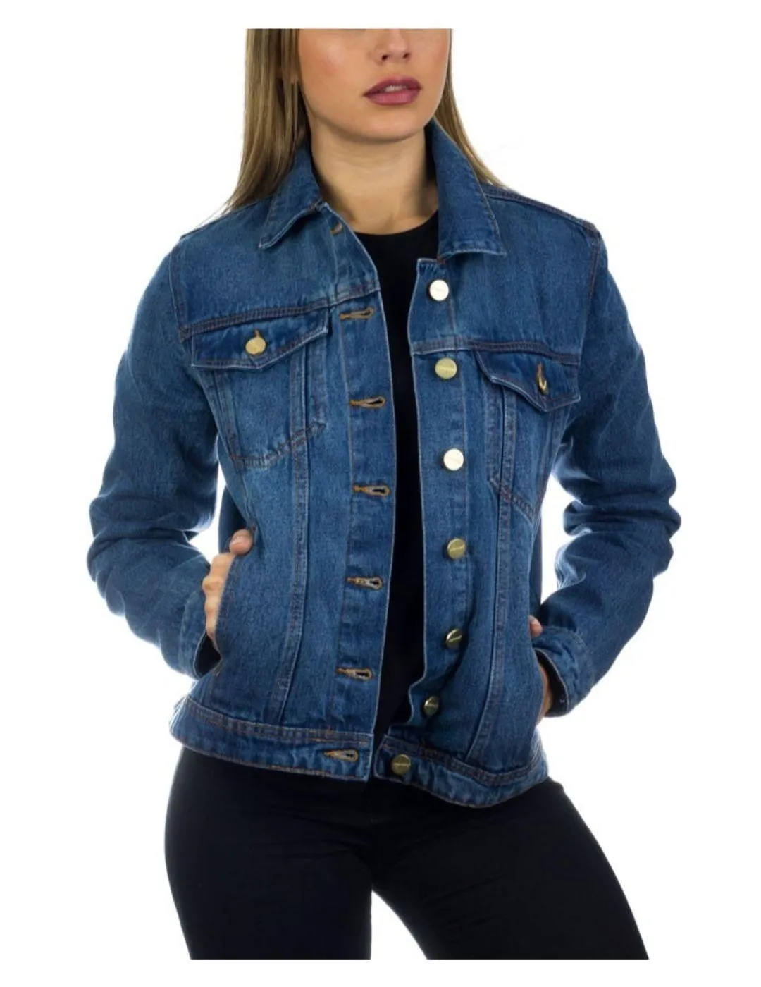 CAZADORA DENIM SUPERMUJERX