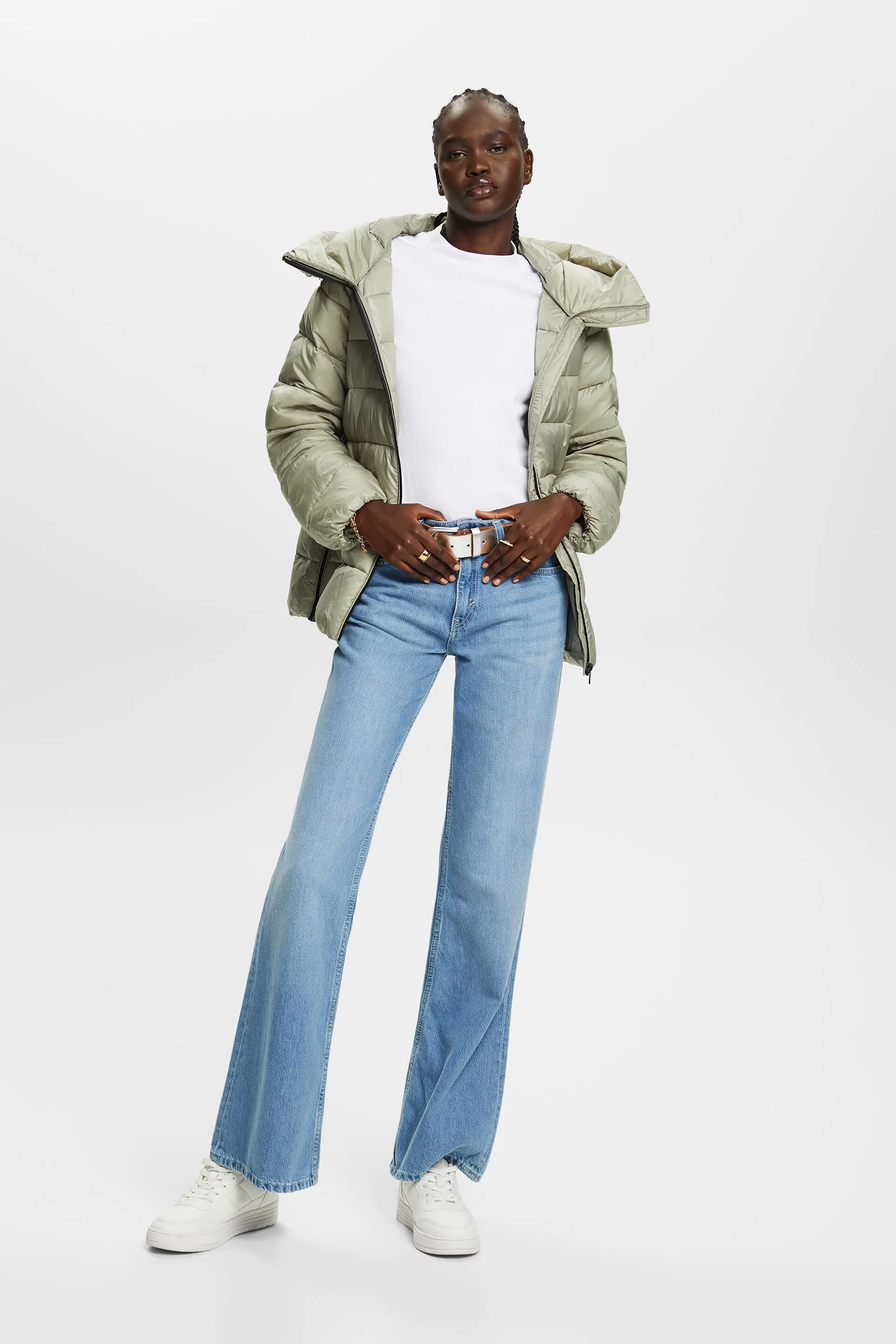Chaqueta acolchada con capucha