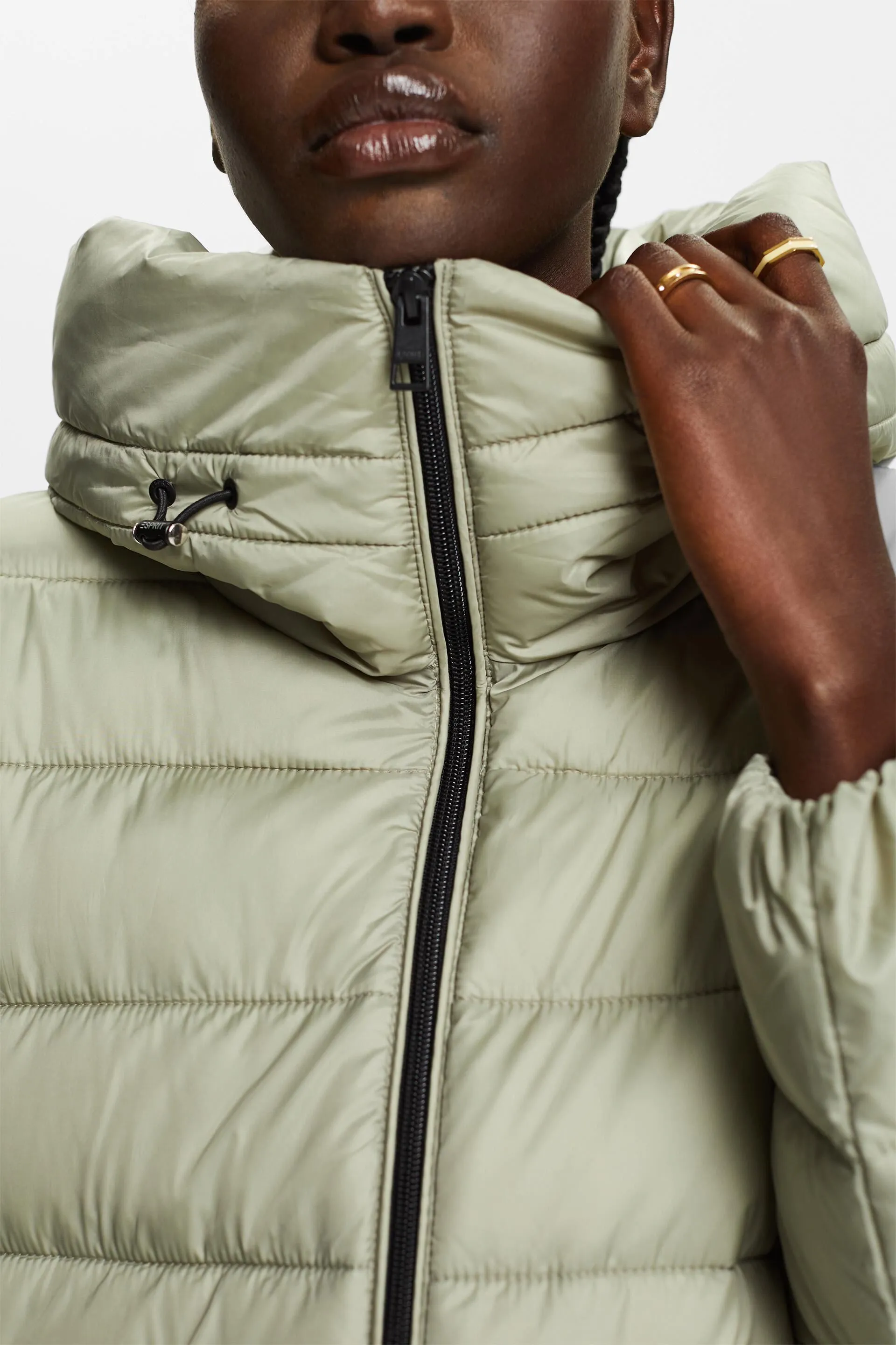 Chaqueta acolchada con capucha