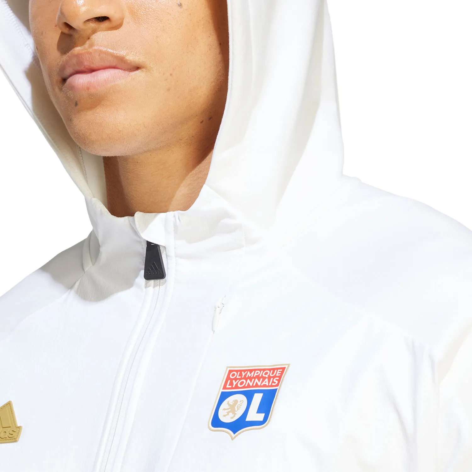 Chaqueta adidas Olympique Lyon Designed 4 Game Day Hoody