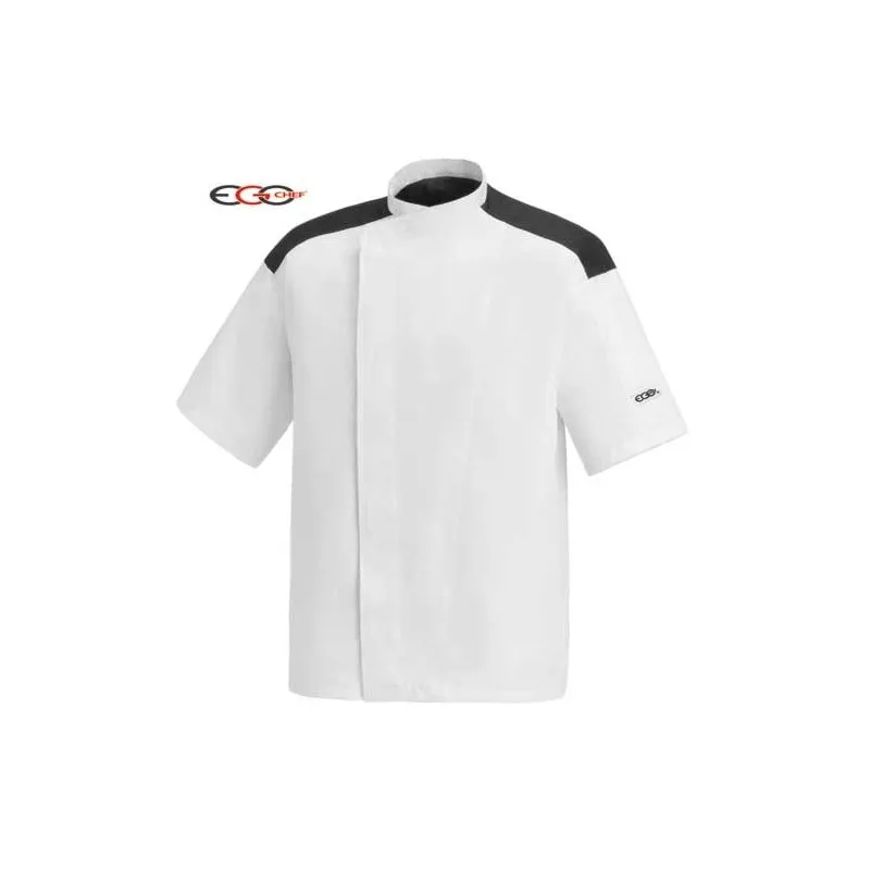Chaqueta cocina manga corta ultra fina
