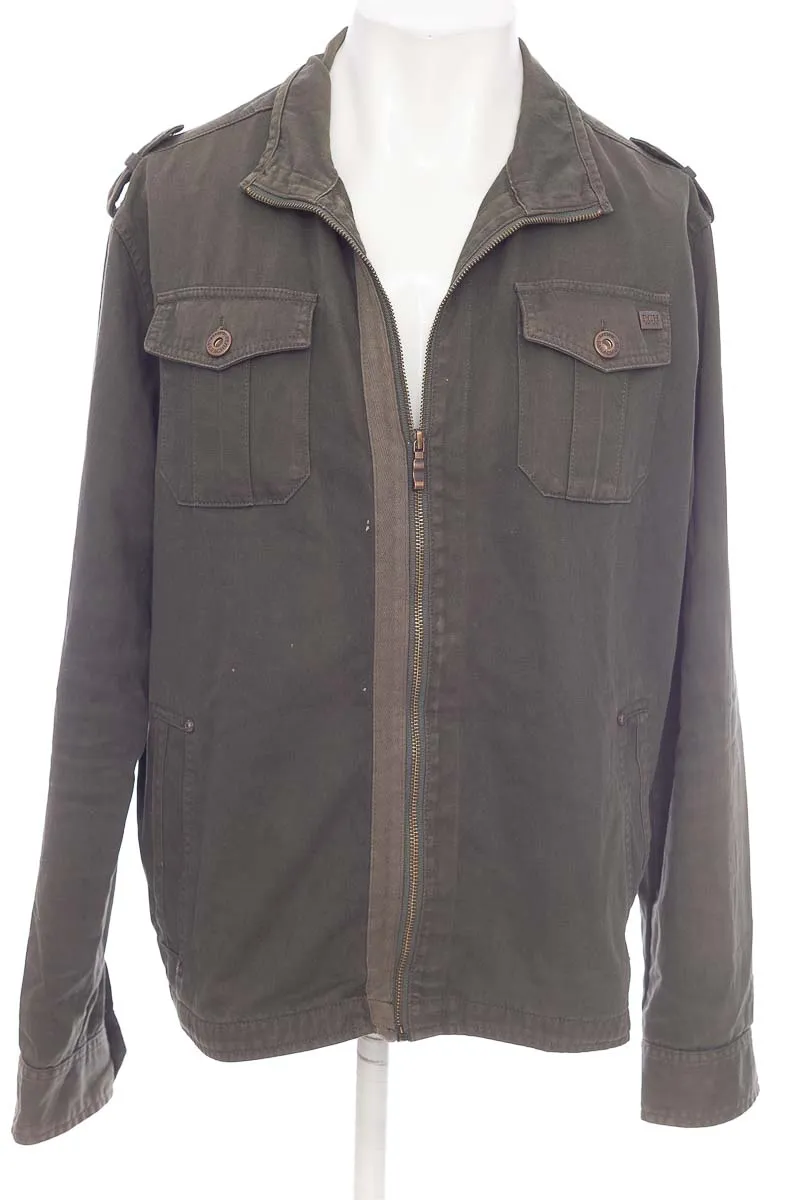 CHAQUETA COLOR VERDE  PARACHUTE