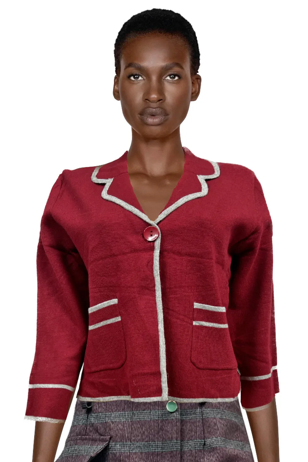 Chaqueta estilo colegial