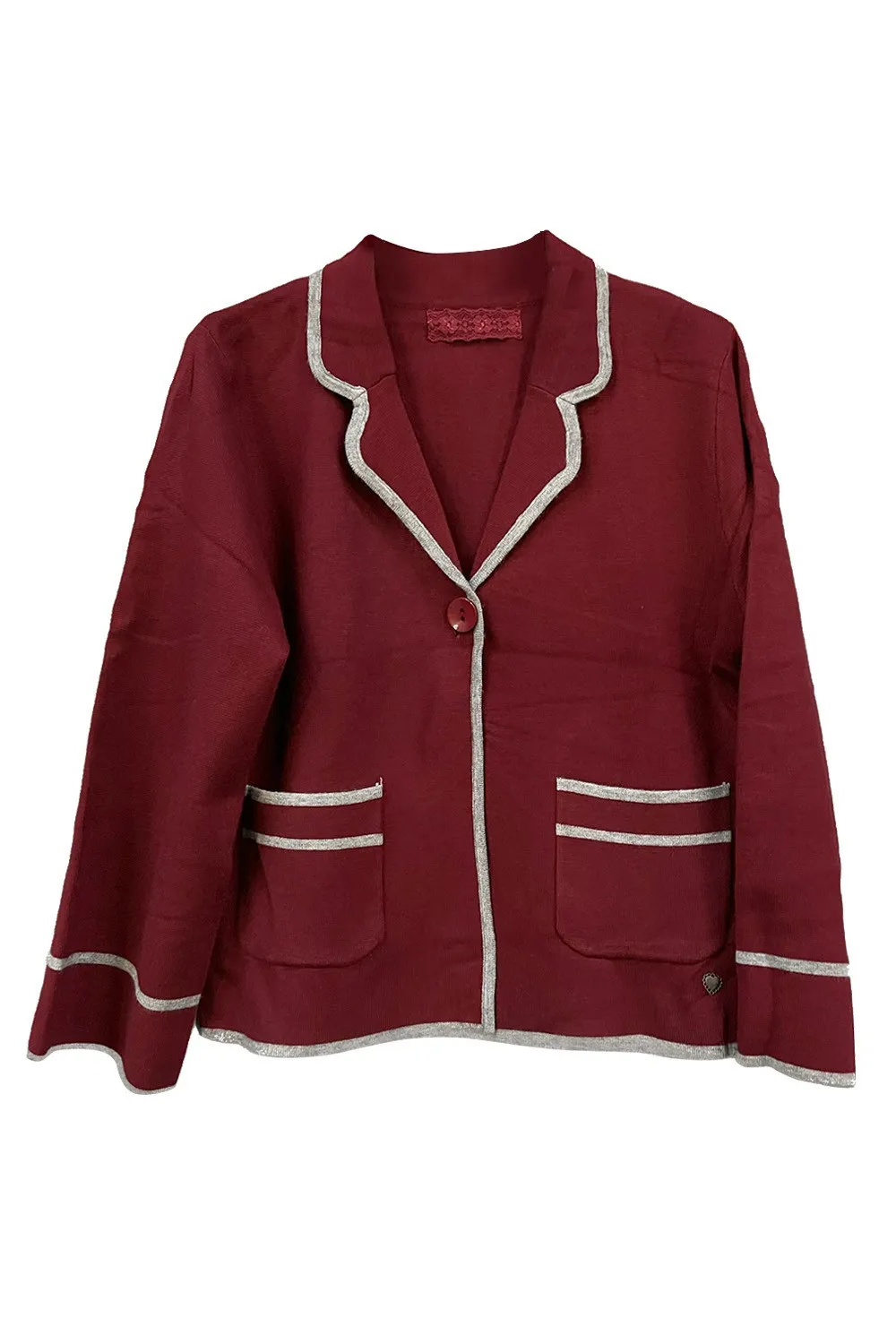 Chaqueta estilo colegial