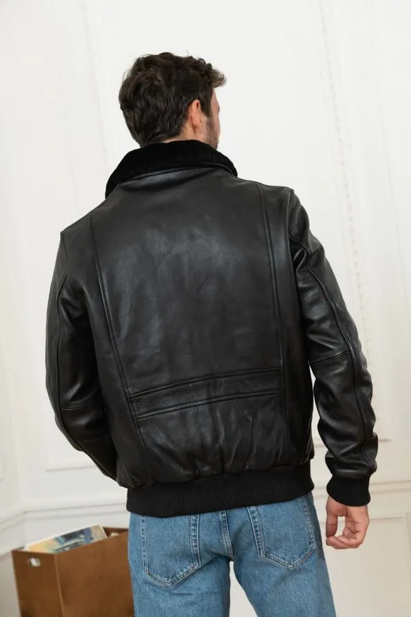 Chaqueta Hombre Daytona Mirage Fur Cow Air Milled Black
