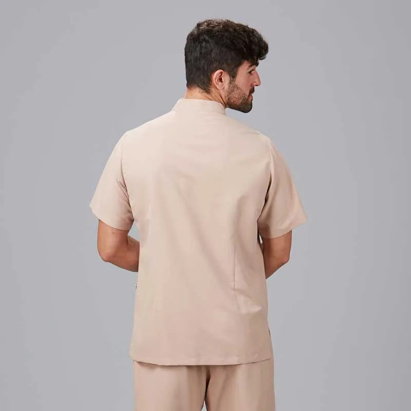 CHAQUETA MICROFIBRA MALLORCA BEIGE ARENA  GARY'S