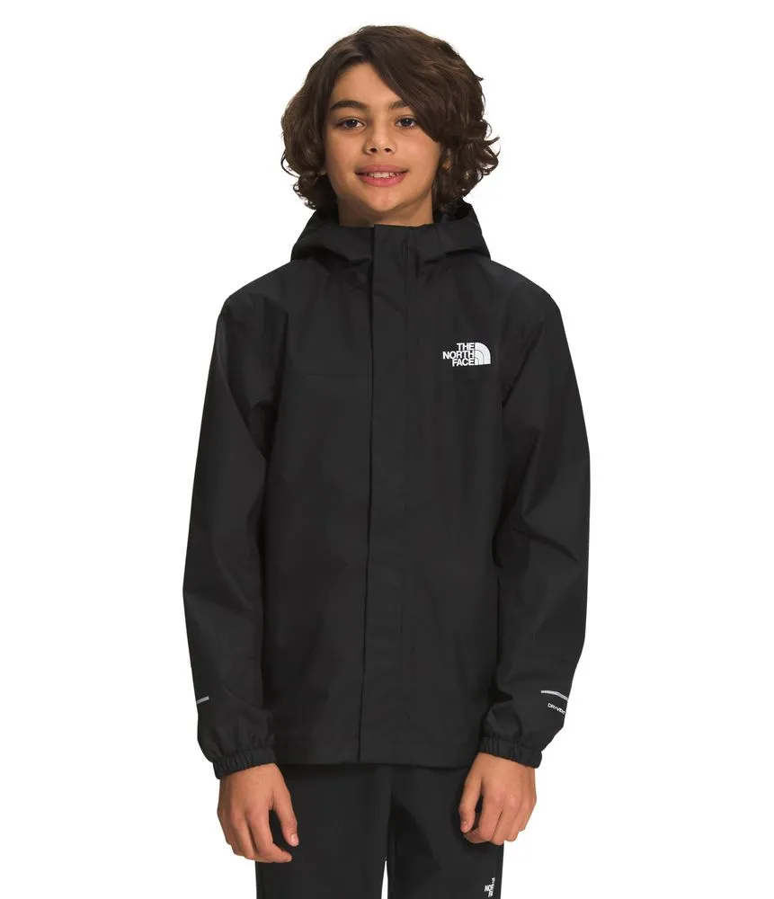 Chaqueta Para Niño Antora Rain Impermeable Color Negro The North Face