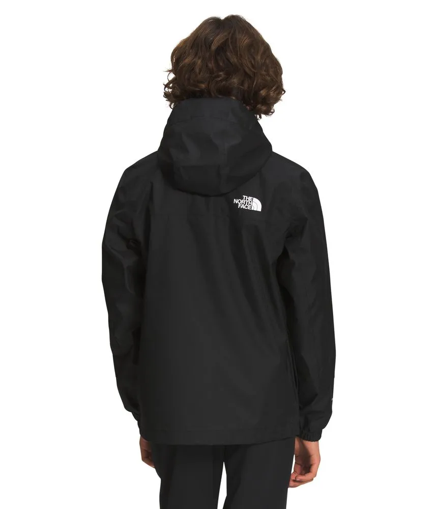 Chaqueta Para Niño Antora Rain Impermeable Color Negro The North Face
