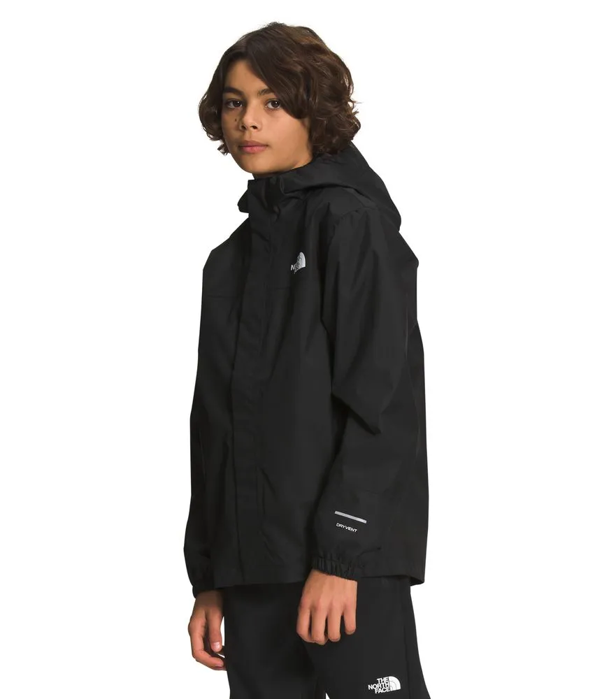 Chaqueta Para Niño Antora Rain Impermeable Color Negro The North Face