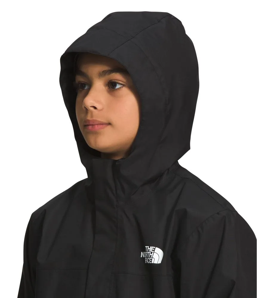 Chaqueta Para Niño Antora Rain Impermeable Color Negro The North Face