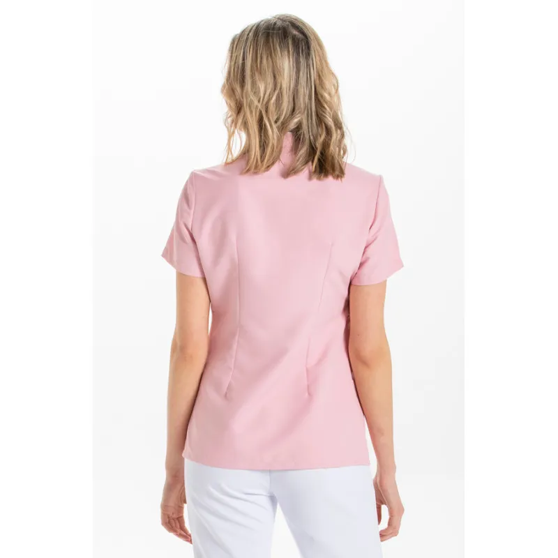 Chaqueta sanitaria manga corta mujer microfibra DYNEKE 8299 Pekin