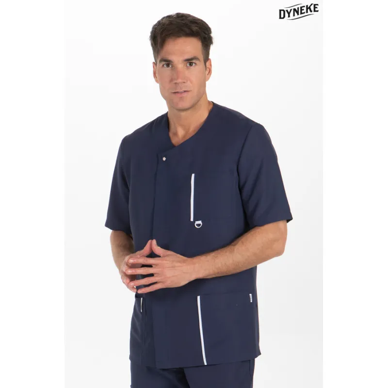 Chaqueta sanitaria microfibra DYNEKE 8822 para hombre