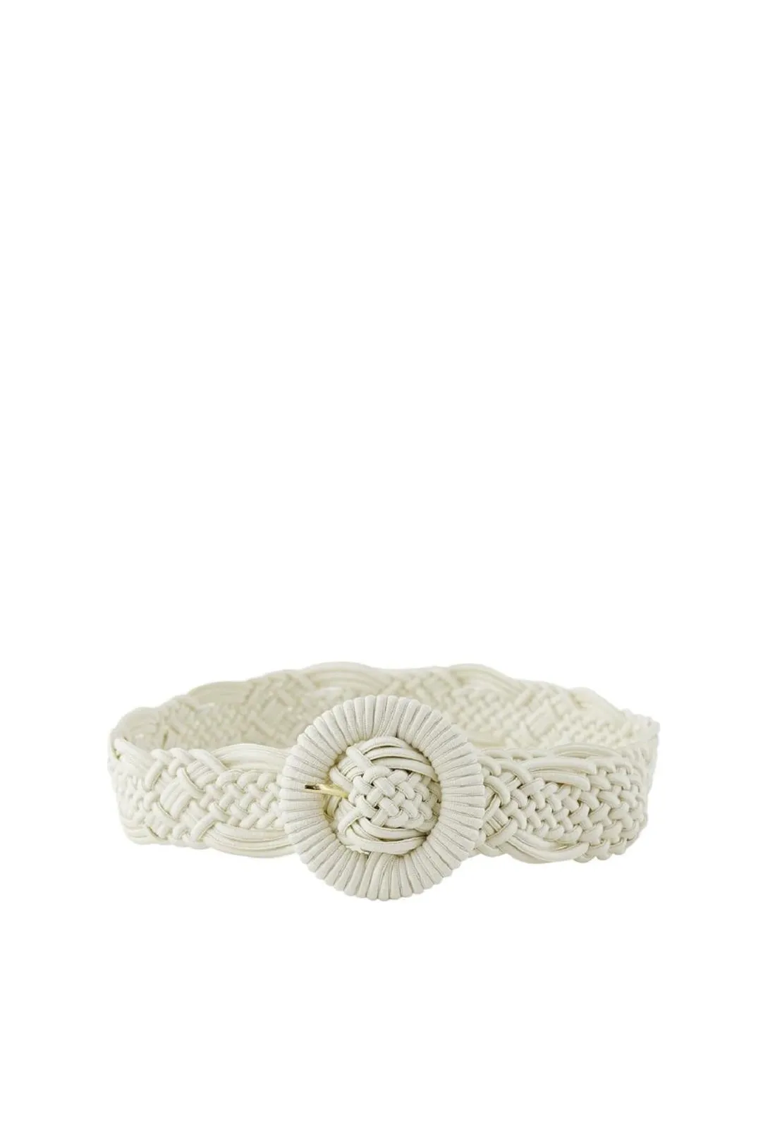 Cinturón crochet Pcviola beige