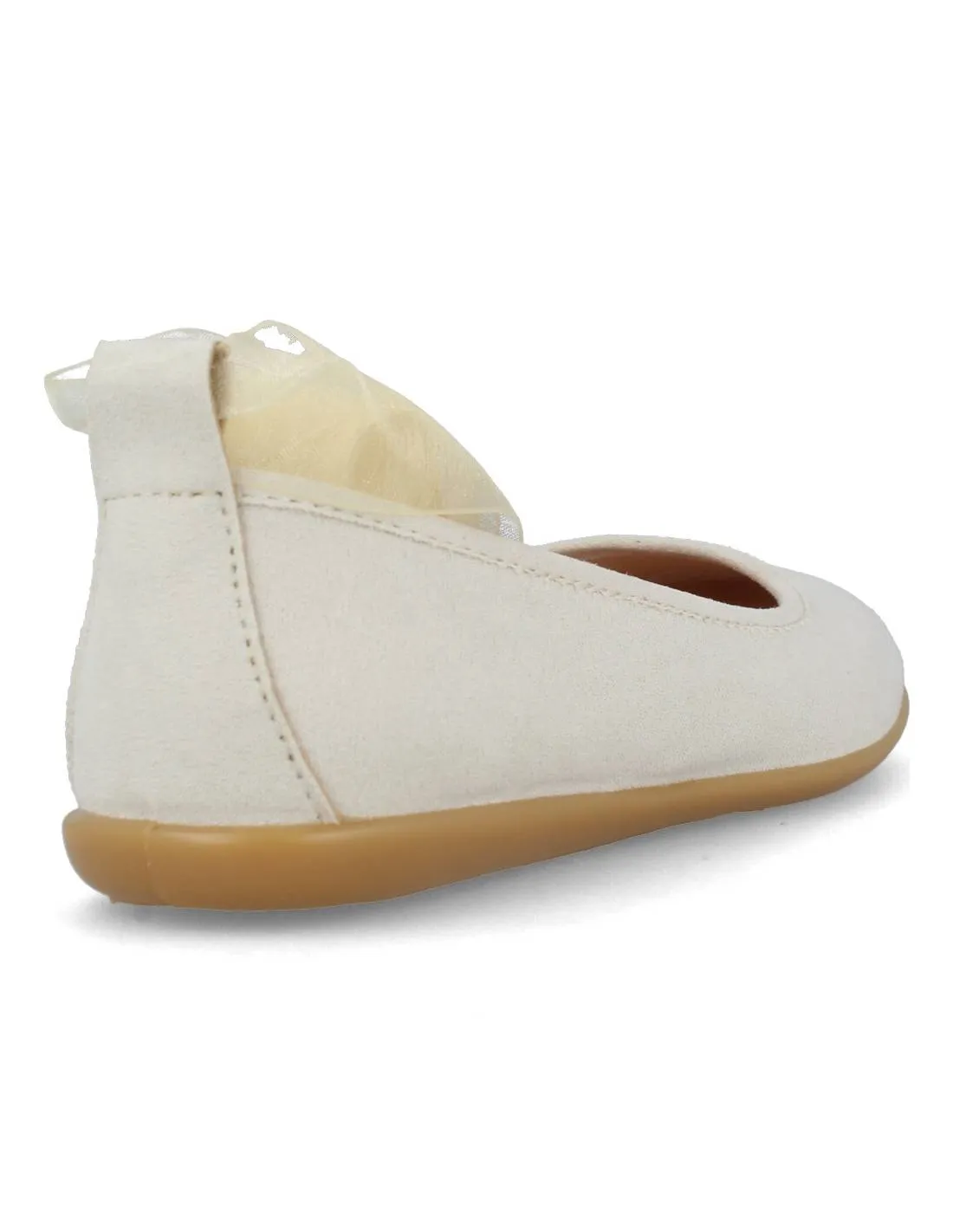 CONGUITOS BAILARINA CINTA MICROFIBRA BEIGE