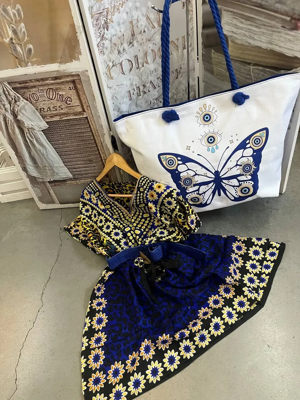 Conjunto Bolso vestido y cinturón a juego