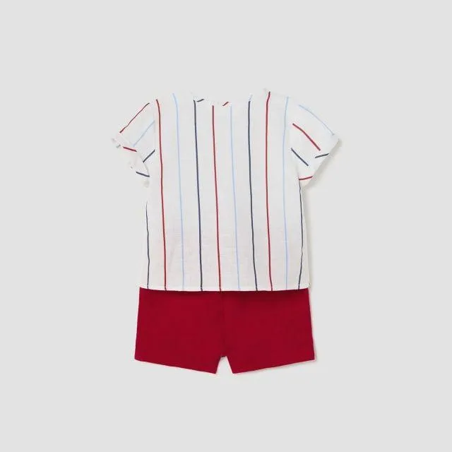 Conjunto camisa bebé niño Mayoral 1264