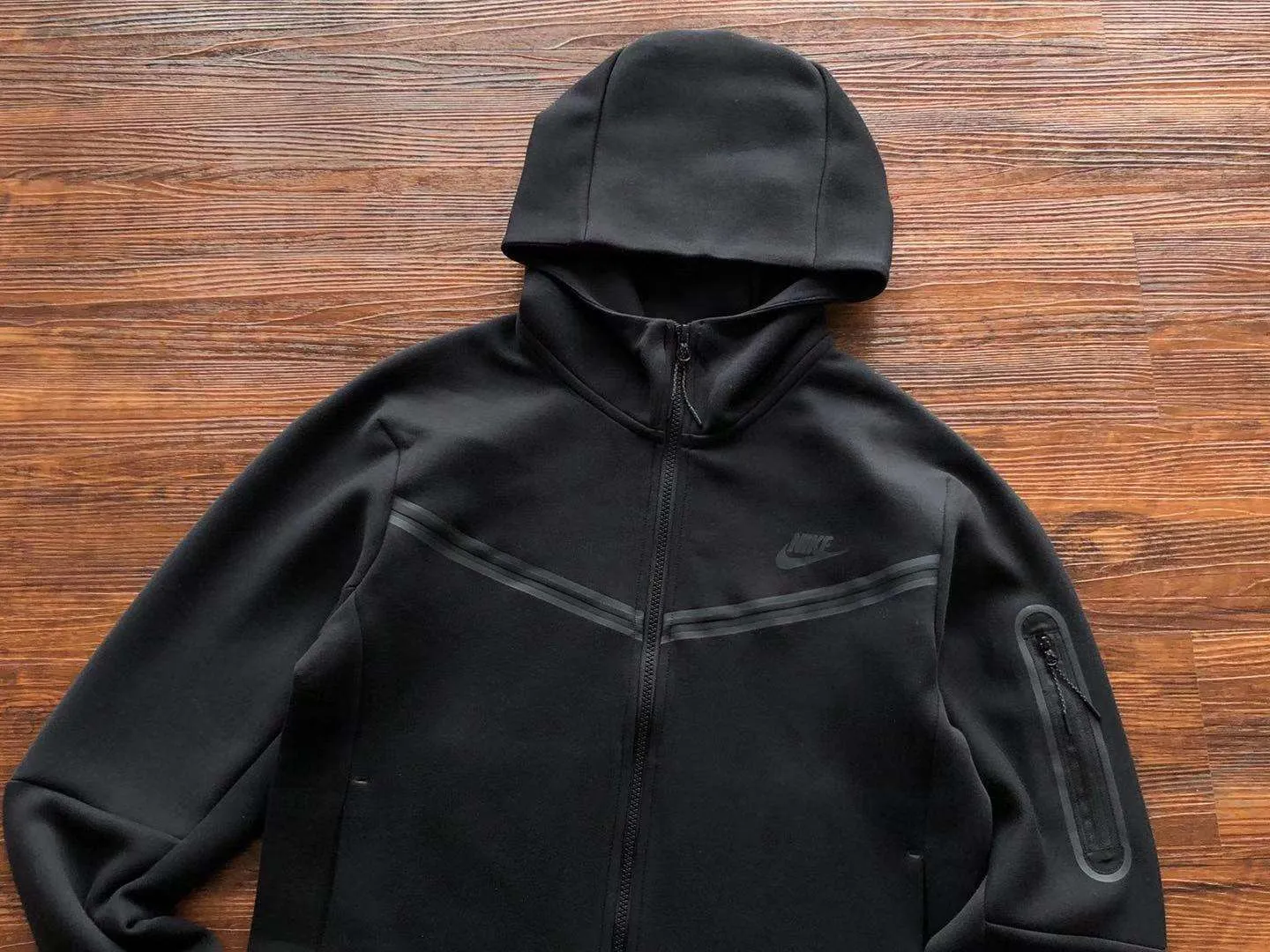 Conjunto de Chándal Nike Tech Fleece Negro
