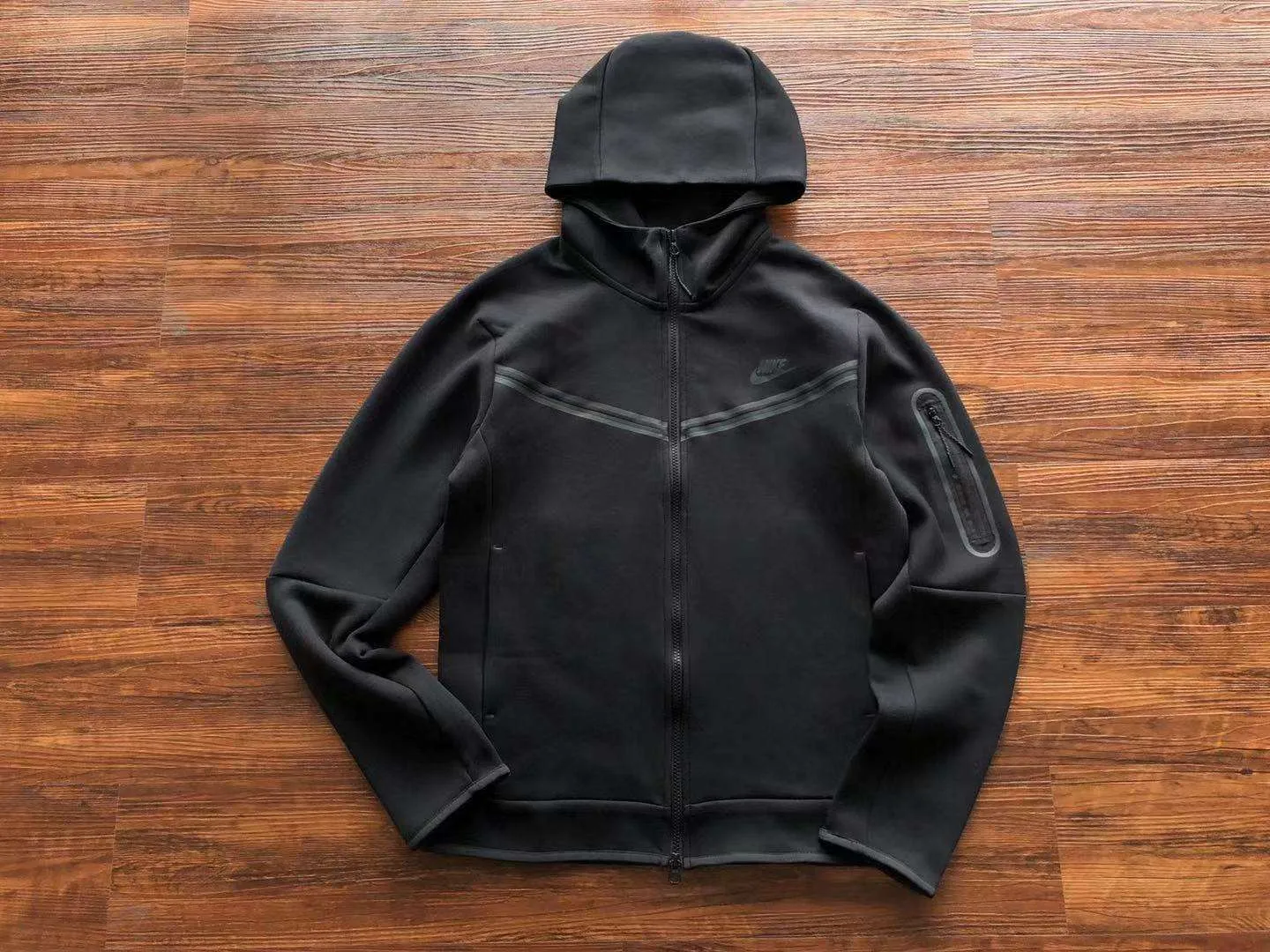 Conjunto de Chándal Nike Tech Fleece Negro