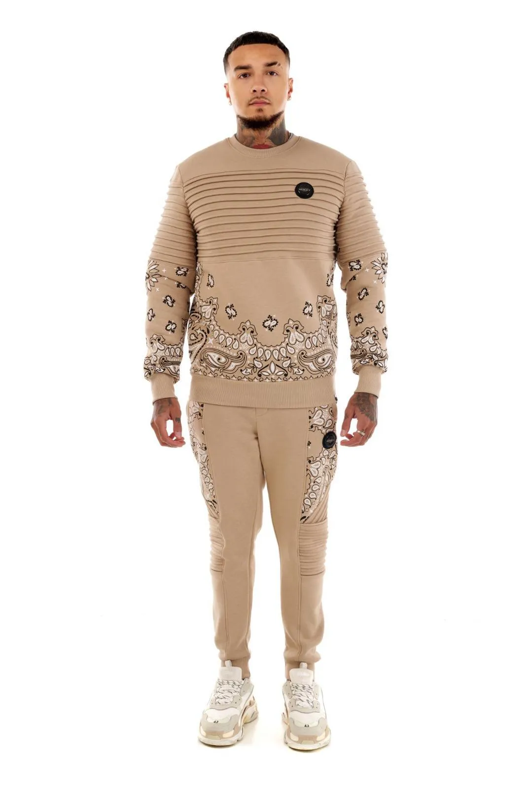 CONJUNTO GEORGE V  GV10008 BEIGE