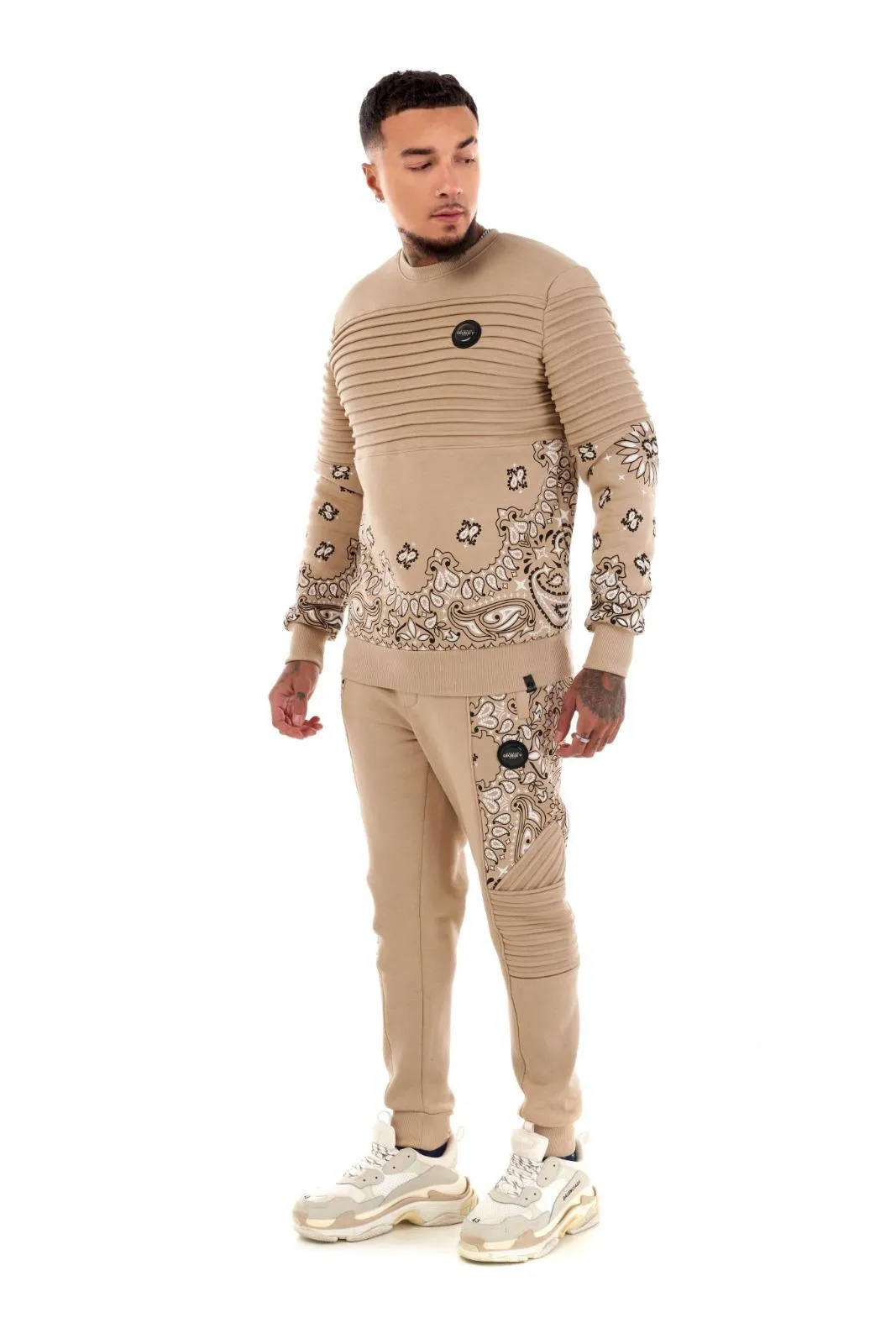 CONJUNTO GEORGE V  GV10008 BEIGE