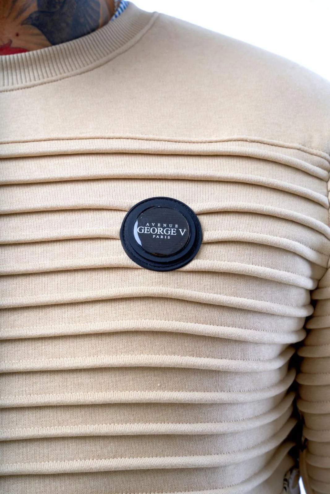 CONJUNTO GEORGE V  GV10008 BEIGE