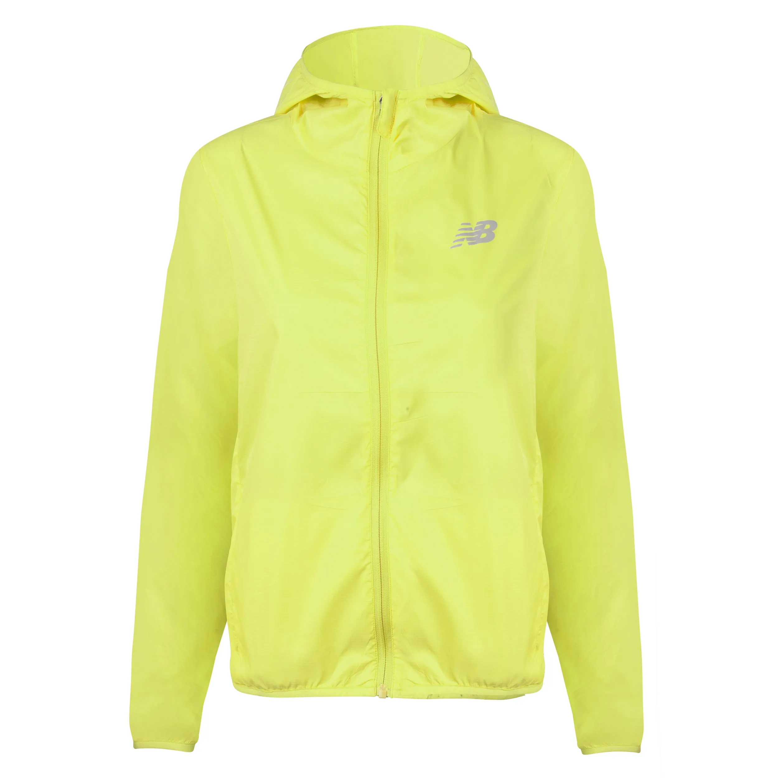 Cortaviento Running Mujer New Balance Empacable Amarillo