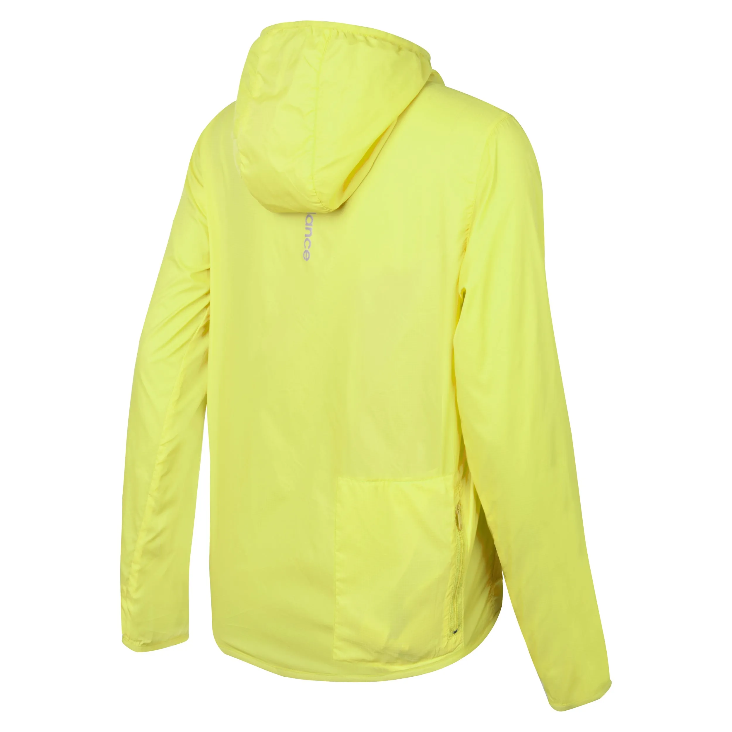 Cortaviento Running Mujer New Balance Empacable Amarillo