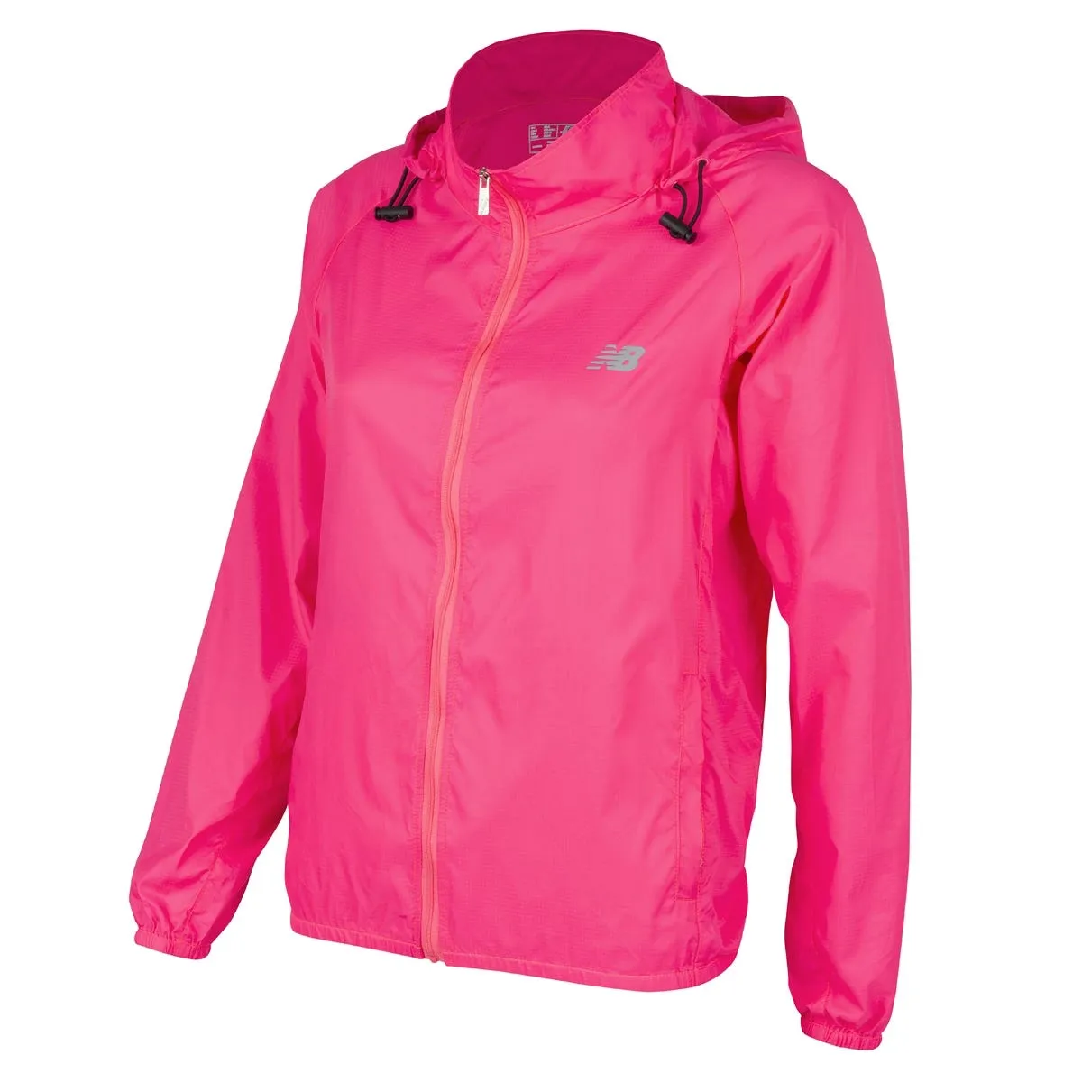 Cortaviento Running Mujer New Balance Windjacket Packable Fucsia