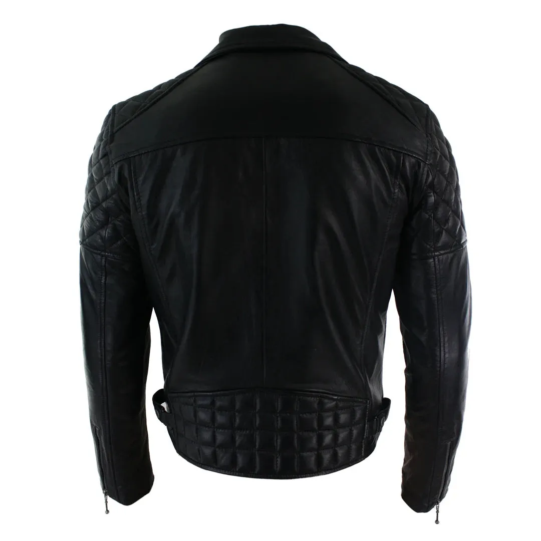 Cross Cross Cross Cross Cross Cross Cross Cross Whip Biker Washing Biker Chaqueta de cuero negro.