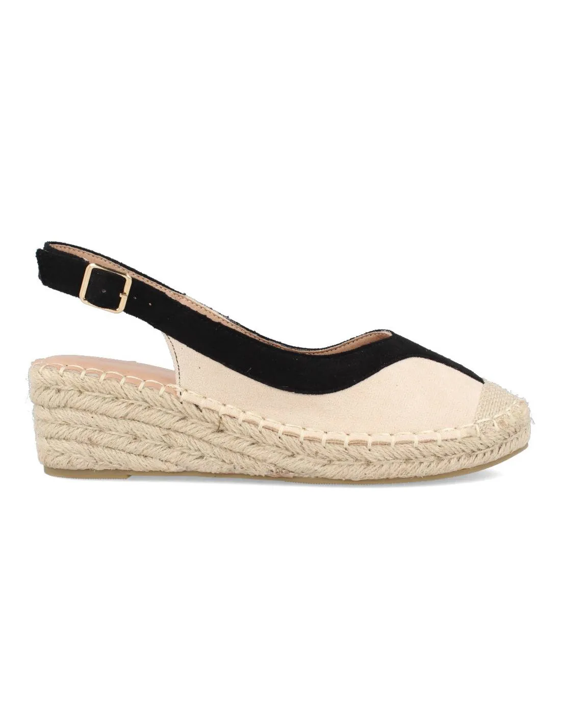 Cuña Esparto Combinada Beige