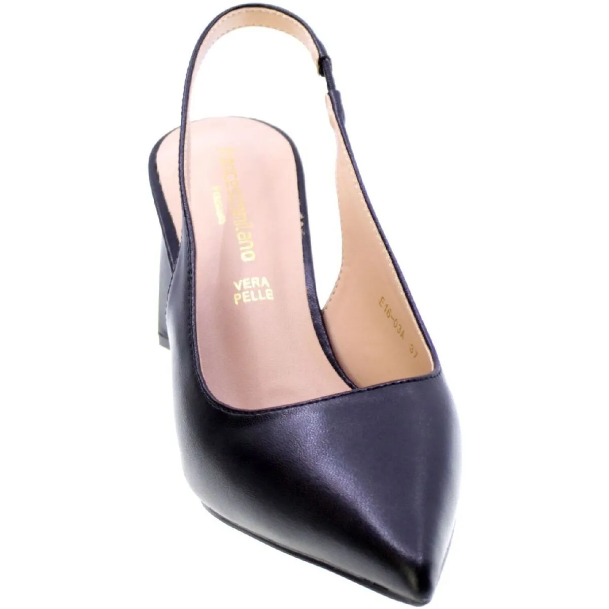 DECOLLETE DONNA NERO E1603ANE
