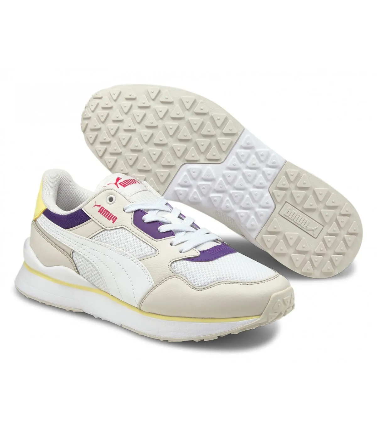 Deportivo combinado en blanco roto