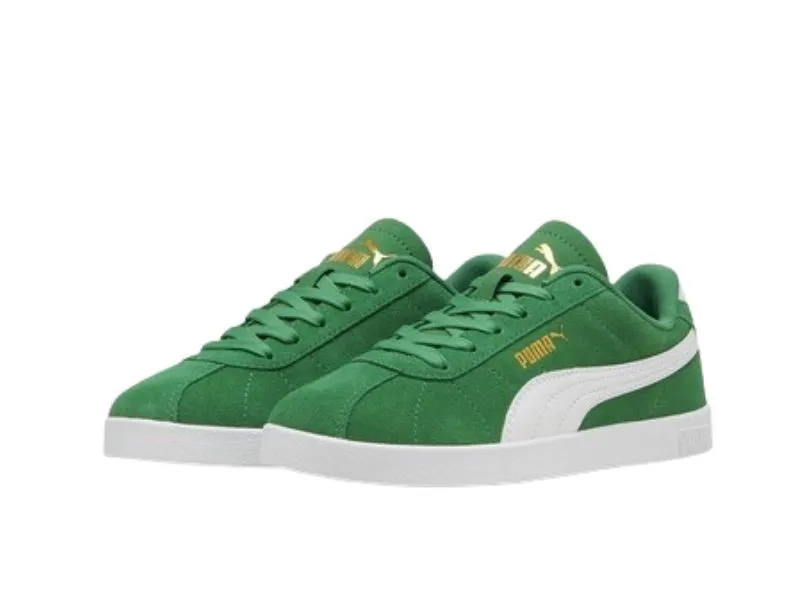 DEPORTIVO PUMA CLUB II JR EN COLOR VERDE 398886 02