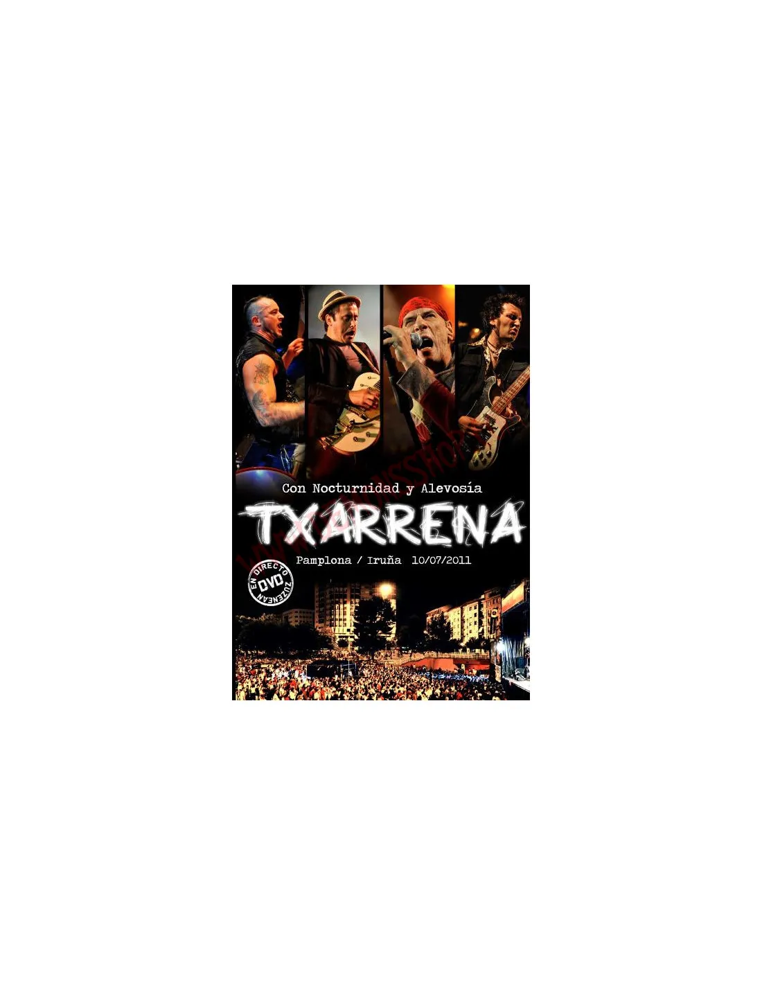 DVD TXARRENA  CON NOCTURNIDAD Y ALEVOSíA