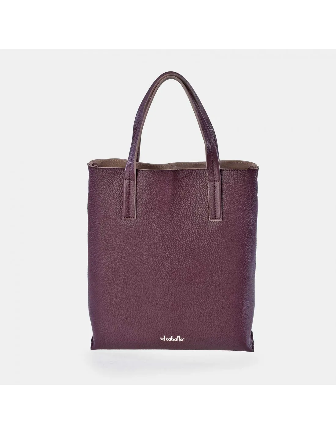EL CABALLO Bolso de piel Tote con bandolera para mujer
