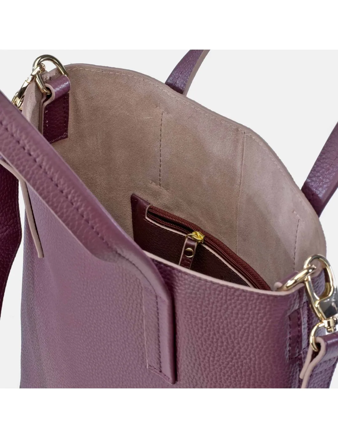 EL CABALLO Bolso de piel Tote con bandolera para mujer