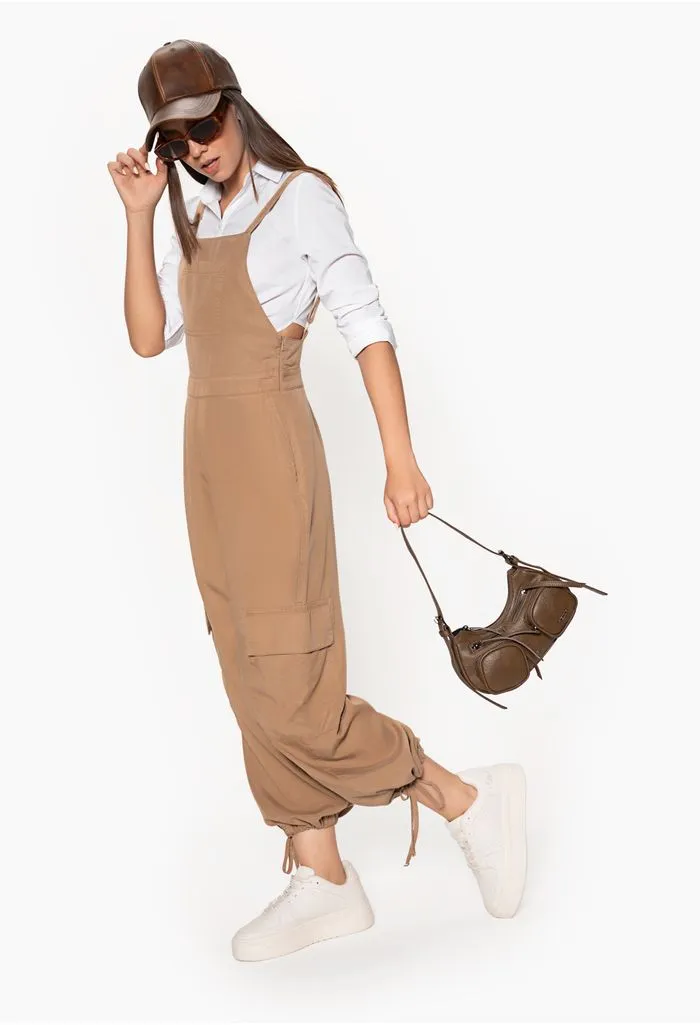 Enterizo pantalon de tiras para mujer